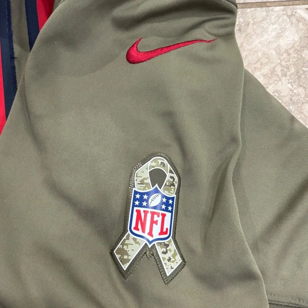 Nike Houston Texans JJ Watt 99 Salute to Service Jersey Mens XL‎ Olive Green NFL